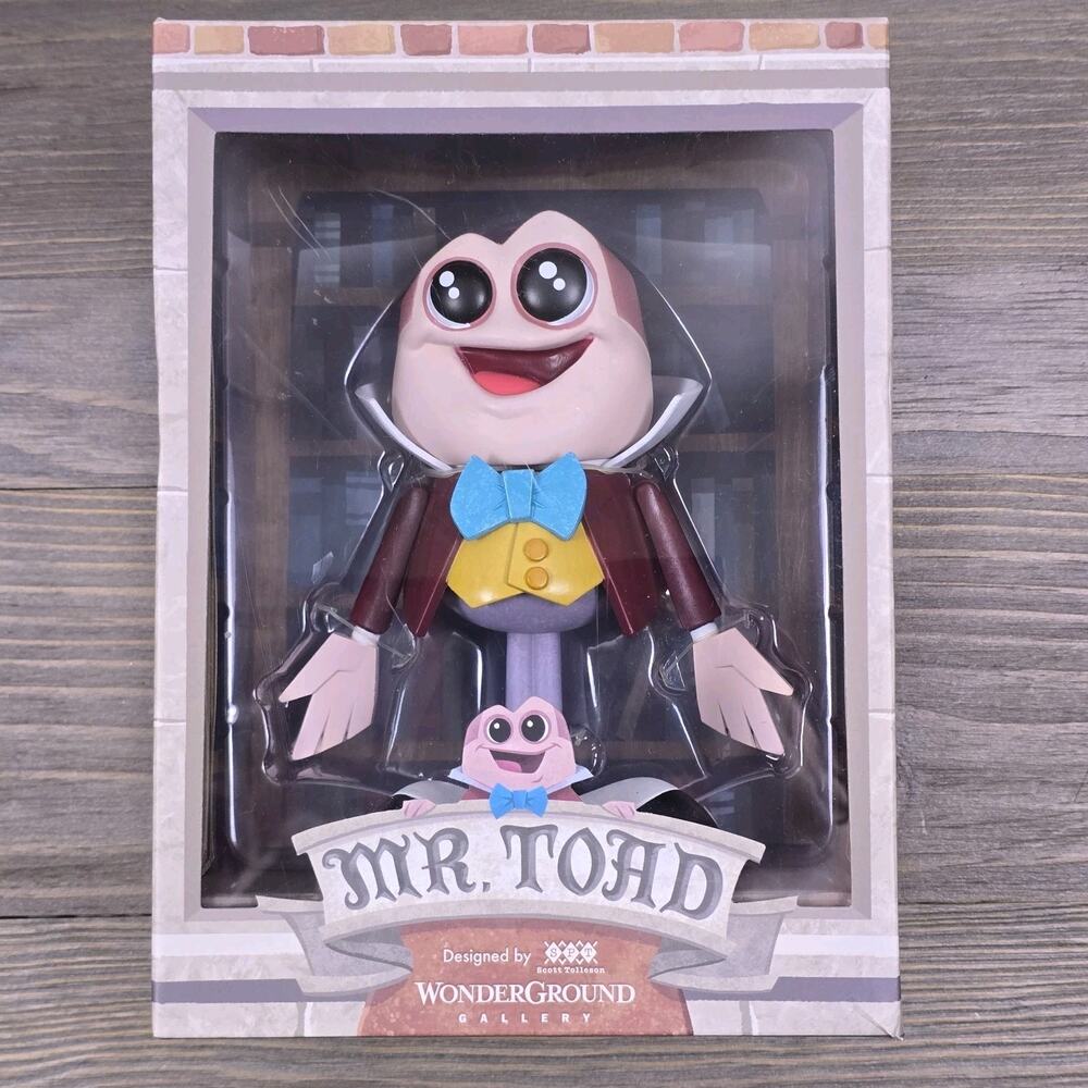 Disney Parks Mr. Toad Vinyl Figure by Scott Tolleson – WonderGround Gallery NEW